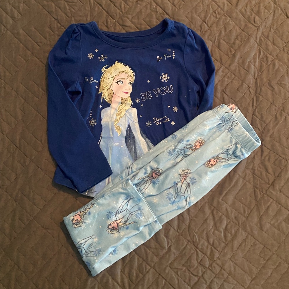 3T frozen pajamas